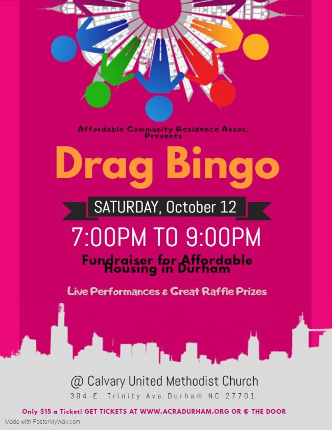 Drag Bingo 2019 Oct
